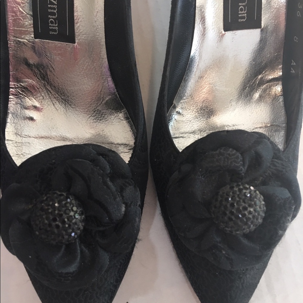 Stuart Weitzman Brocade Heels - Picture 6 of 16